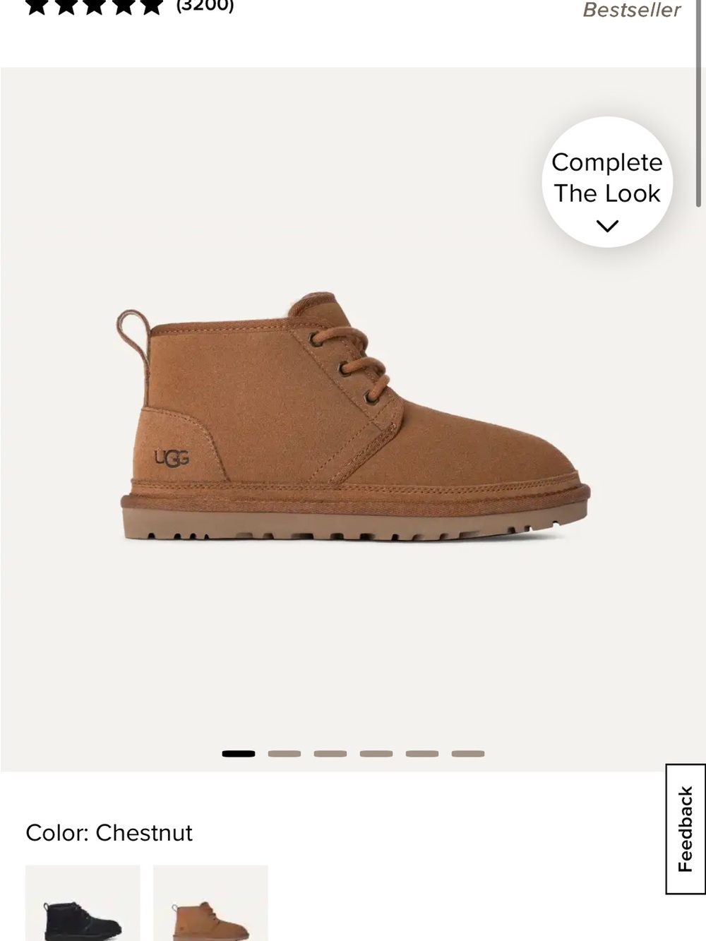 Ugg Neumel Chukka Wool Boot